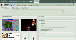 Desktop Screenshot of donantor.deviantart.com
