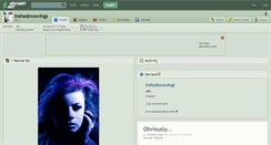 Desktop Screenshot of inshadowswings.deviantart.com