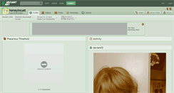 Desktop Screenshot of honeylocust.deviantart.com
