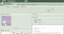 Desktop Screenshot of mutsumi-saburo.deviantart.com