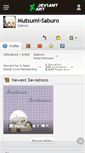 Mobile Screenshot of mutsumi-saburo.deviantart.com