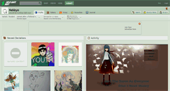 Desktop Screenshot of nekkyo.deviantart.com