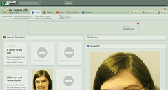 Desktop Screenshot of my-secret-life.deviantart.com