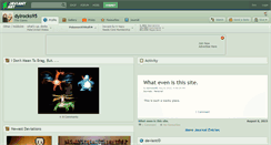 Desktop Screenshot of dylrocks95.deviantart.com