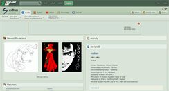 Desktop Screenshot of ex8ros.deviantart.com