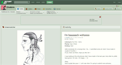 Desktop Screenshot of ematera.deviantart.com