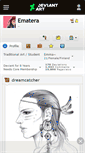 Mobile Screenshot of ematera.deviantart.com