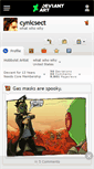 Mobile Screenshot of cynicsect.deviantart.com
