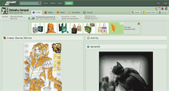 Desktop Screenshot of daisaku-senpai.deviantart.com