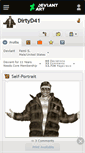 Mobile Screenshot of dirtyd41.deviantart.com
