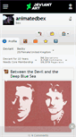 Mobile Screenshot of animatedbex.deviantart.com