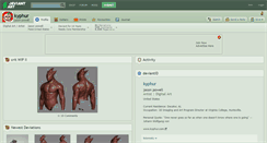 Desktop Screenshot of kyphur.deviantart.com