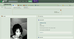 Desktop Screenshot of mishuno-sky.deviantart.com