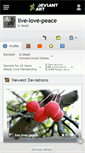 Mobile Screenshot of live-love-peace.deviantart.com
