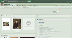 Desktop Screenshot of leahprower.deviantart.com
