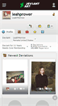 Mobile Screenshot of leahprower.deviantart.com