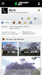 Mobile Screenshot of dtyvk.deviantart.com