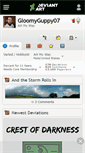 Mobile Screenshot of gloomyguppy07.deviantart.com
