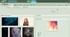 Desktop Screenshot of aino-ko.deviantart.com