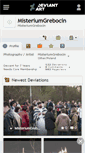 Mobile Screenshot of misteriumgrebocin.deviantart.com