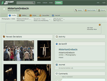 Tablet Screenshot of misteriumgrebocin.deviantart.com