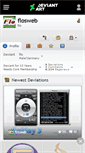 Mobile Screenshot of flosweb.deviantart.com