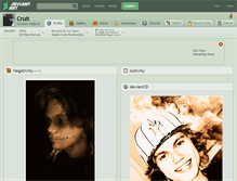 Tablet Screenshot of cruit.deviantart.com