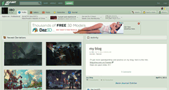 Desktop Screenshot of 0bo.deviantart.com