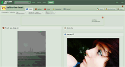 Desktop Screenshot of behind-her-heart.deviantart.com