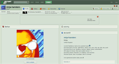 Desktop Screenshot of ninja-hamsters.deviantart.com