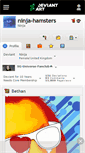 Mobile Screenshot of ninja-hamsters.deviantart.com