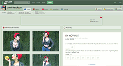 Desktop Screenshot of izumi-harukaze.deviantart.com
