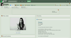 Desktop Screenshot of flickaaay.deviantart.com