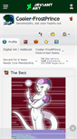 Mobile Screenshot of cooler-frostprince.deviantart.com