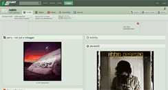 Desktop Screenshot of nobin.deviantart.com