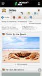 Mobile Screenshot of dotau.deviantart.com