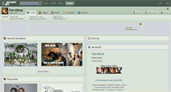 Desktop Screenshot of fun-ghoul.deviantart.com