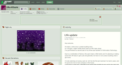 Desktop Screenshot of kiku-kitsune.deviantart.com