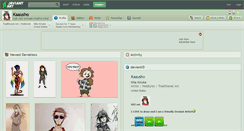 Desktop Screenshot of kaausho.deviantart.com