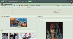 Desktop Screenshot of enfant-terrible.deviantart.com