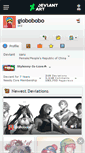 Mobile Screenshot of giobobobo.deviantart.com
