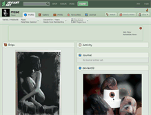 Tablet Screenshot of mzae.deviantart.com