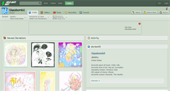 Desktop Screenshot of glassbombx.deviantart.com