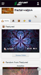 Mobile Screenshot of fractal-walps.deviantart.com