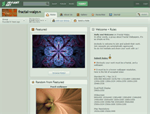 Tablet Screenshot of fractal-walps.deviantart.com