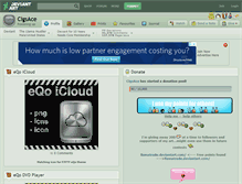 Tablet Screenshot of cigsace.deviantart.com