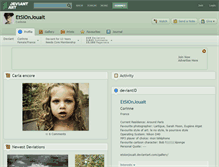 Tablet Screenshot of etsionjouait.deviantart.com