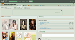 Desktop Screenshot of amatuer-pics-by-me.deviantart.com