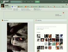 Tablet Screenshot of hulki.deviantart.com