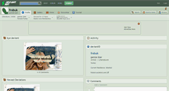 Desktop Screenshot of frobuk.deviantart.com